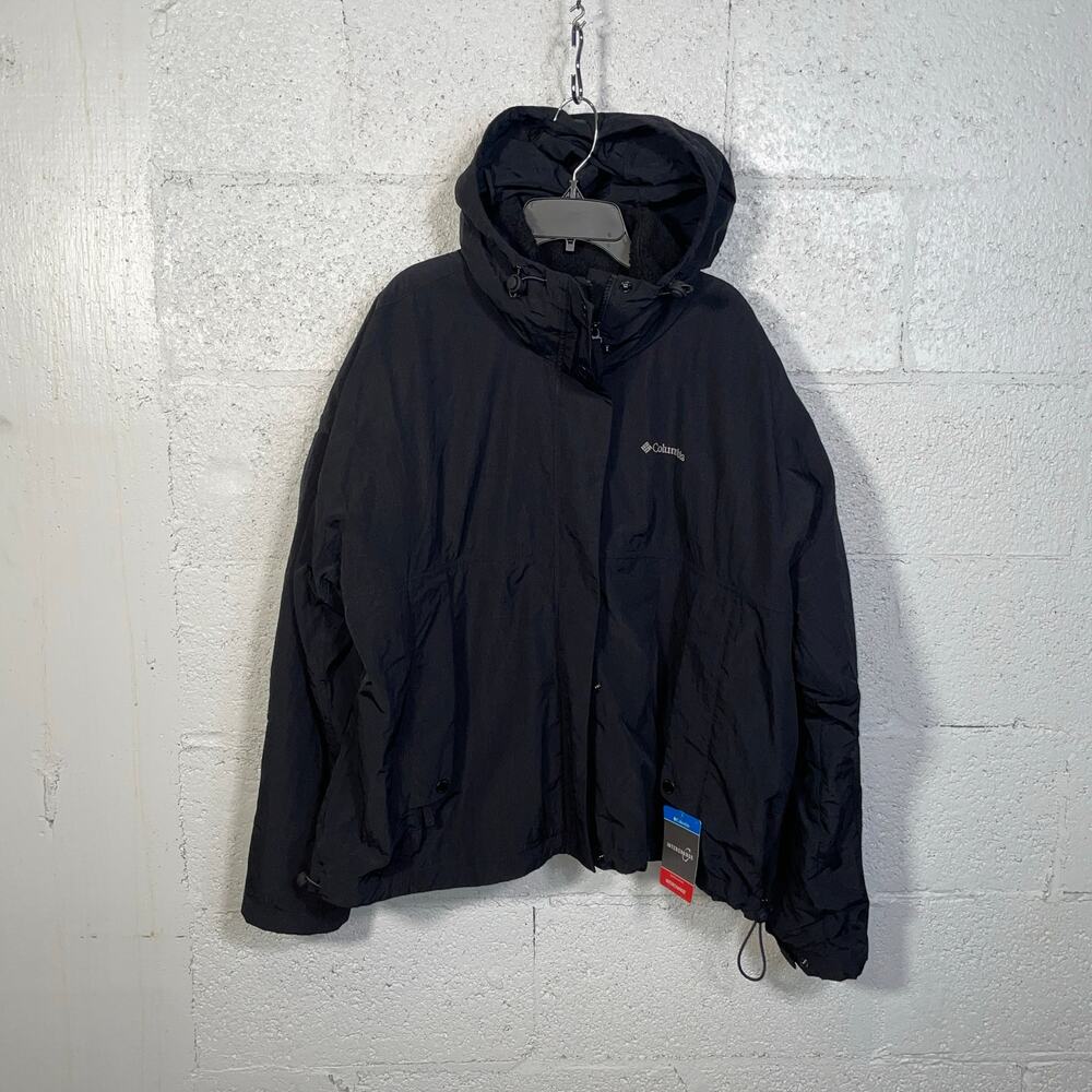 Columbia W Laurelwoods II Interchange Hooded Jacket black Large